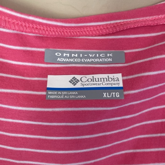 Columbia, XL, pink & white striped dress - Picture 4 of 8